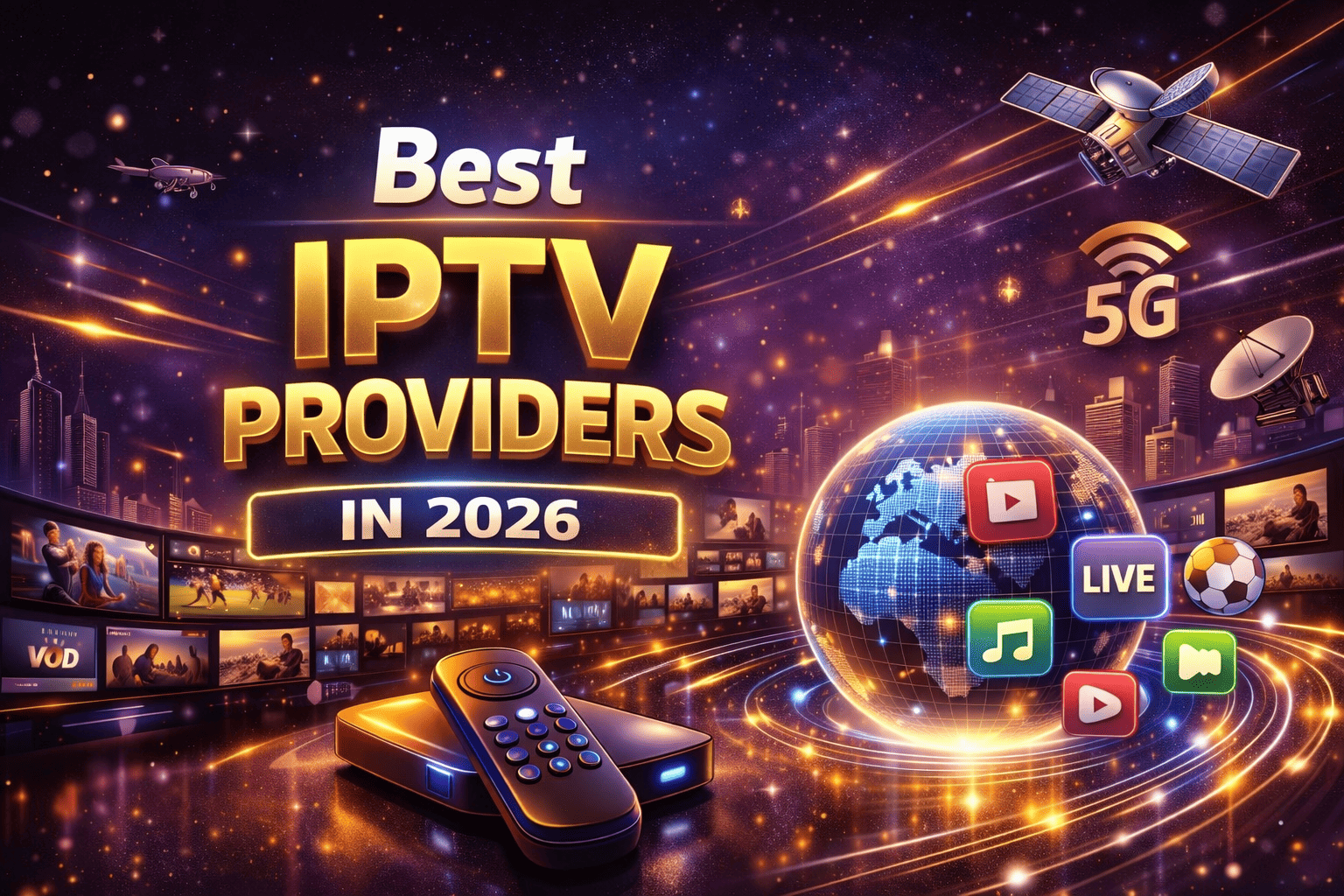 Best IPTV Provider in 2026 – Why We Lead the Market